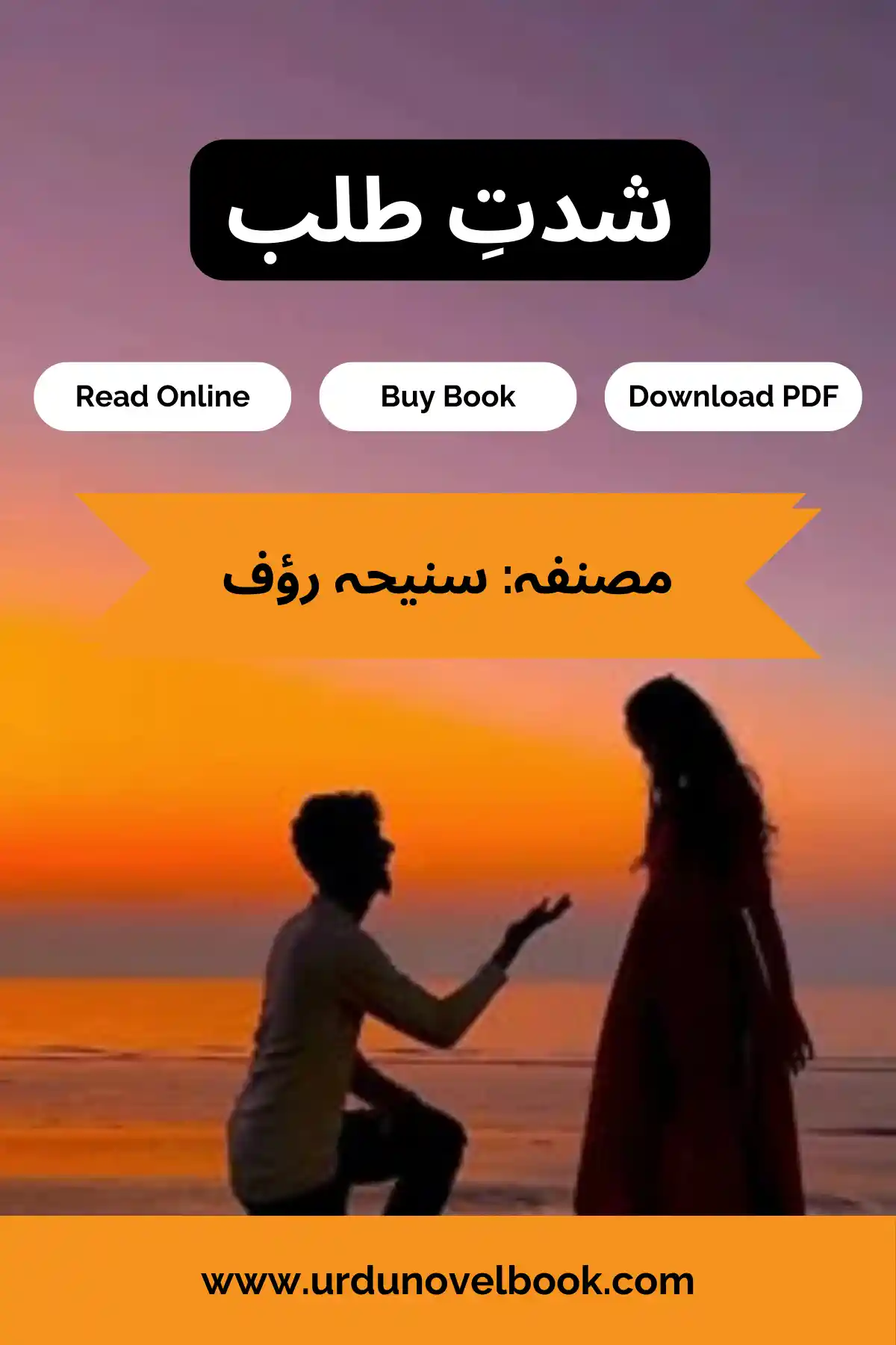 Shiddat e Talab Novel By Suneha Rauf